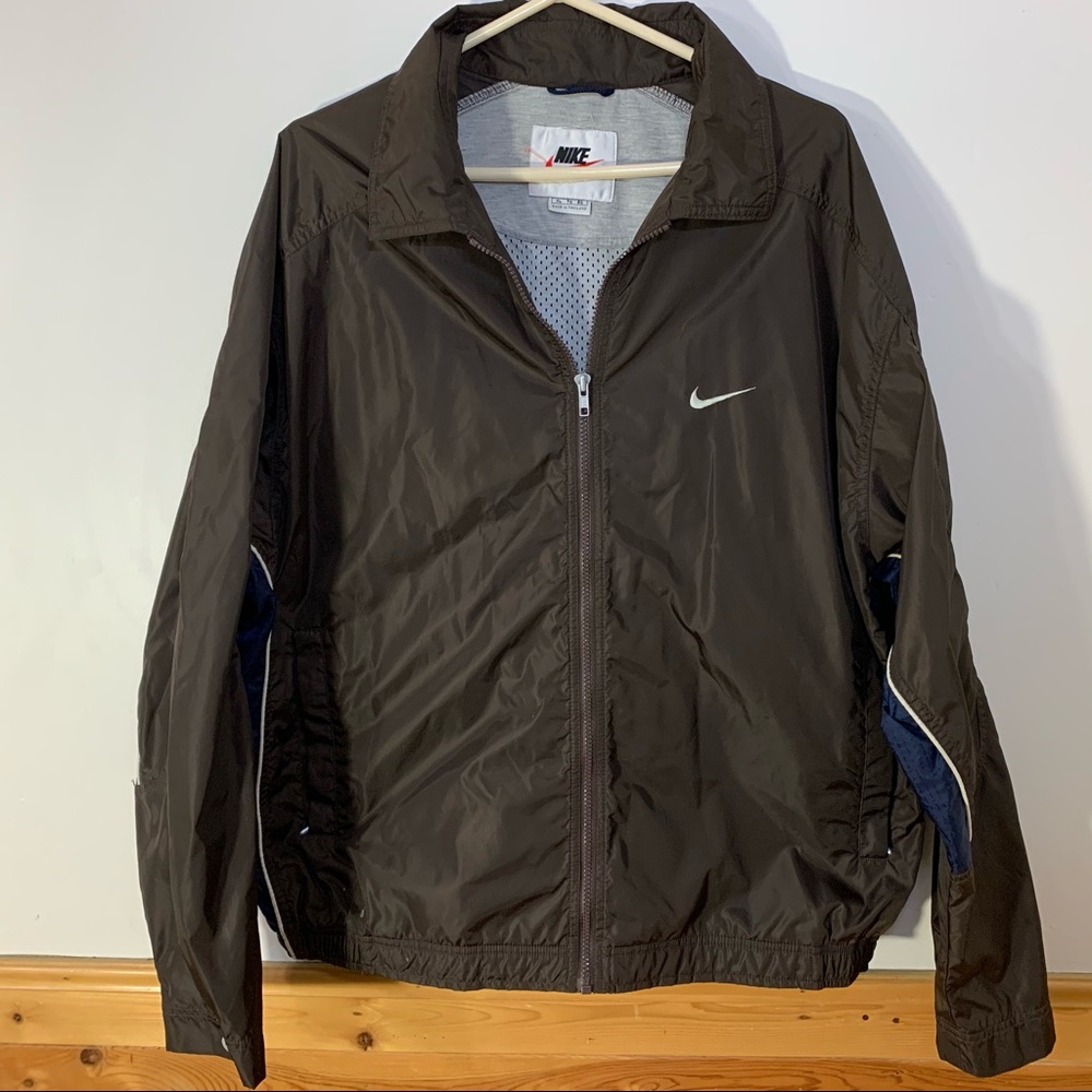 Vintage Nike Men's Nylon Zip Up Windbreaker XL